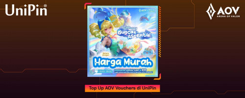 Capheny Bugcat Assemble Hadir di UniPin: Dapatkan Skin Limited AOV x Bugcat Capoo dan Nikmati Diskon Hingga 92% Selama September 2025!